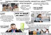 at me? ( being a VERY emotionally-sensitive adult are u mad at me?☹ starterpack undiagnosed SOMETHING. anxiety? autism? adhd? bpd? idfk seen as a weak loser (if male), a hysterical (if are u mad female), and/or a at me? literal child bullied in school => bullied at work pipeline e u mad t me?☹ constantly feeling like people are secretly mad at you, to the point that it actually STARTS frustrating people how often you ask are u mad at me?☹ are u mad at me? terrible at confrontation, either way too defensive or a complete pushover seeing a sad post online and it ruins your mood for the entire day are u mad at me? gettyimages Credit: urbazon are u mad (at me?☹ how it feels to "ruin" something by getting upset (it's literally fine nobody cares) are u mad at me?☹ BURDEN? 23RF 000 playing a constant game of "am i overreacting or am i just TELLING myself i'm overreacting" are u mad
