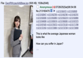 File: GwoRWczacAA68ww.jpg (505 KB, 1536x2048) Anonymous 07/26/25(Sat)06:54:06 No.213160470 >>213162472 >>213162605 >>213162647 >>213162765 >>213162780 >>213162791 >>213163006 >>213163080 >>213163218 >>213163884 >>213164658 >>213165916 >>213166282 >>213167273 >>213167425 >>213170072 >>213170120 >>213171788 >>213172163 >>213173580 >>213173736 >>213173858 This is what the average Japanese woman looks like How can you suffer in Japan? >>