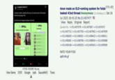 An anonymous user on 4chan's /pol/ shared a link to "TeaSpill," a website that allowed users to "rank" the photos of women taken from the "Tea App" data leak in July 2025. The post read, "RATE YOUR FOID spill.info.gf"