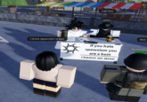 An image of a Roblox player hyping up spawnism. The poster captioned the post, "spawnism shouldn't exist."