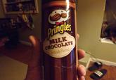 3 Pringles MILK CHOCOLATE Artificially Flavored