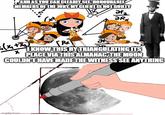 AND AS YOU CAN CLEARLY SEE HONOURABLE MEMBERS OF THE JURY, MY CLIENT IS NOT GUILTY af₂ aRx ( x TR He I KNOW THIS BY TRIANGULATING ITS PLACE VIA THIS ALMANAC, THE MOON COULDN'T HAVE MADE THE WITNESS SEE ANYTHING imgflip.com