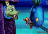 The Kongs drop by K. Rool's house <iframe width="560" height="315" src="https://www.youtube.com/embed/q35qCPLeVXk?si=D5dEC5UDHqYod1gy" title="YouTube video player" frameborder="0" allow="accelerometer; autoplay; clipboard-write; encrypted-media; gyroscope; picture-in-picture; web-share" referrerpolicy="strict-origin-when-cross-origin" allowfullscreen></iframe>