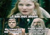 I am not alone LOTRSONS My friend on the Spectrum Random Boomer I met on a bus who played Warhammer Fantasy 4th Edition