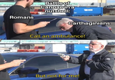 Romans Battle of Cannae in a nutshell: Carthaginians Call an ambulance! But not for me!
