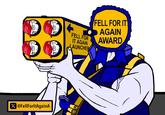 ☑@FellForltAgainA BIKE AMERICA 36 FELL FOR IT AGAIN LAUNCHER FELL FOR IT AGAIN AWARD