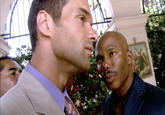 A full-screen screencap of the Doakes Looking at Guerrero "reaction image":https://knowyourmeme.com/memes/reaction-images, showing the _Dexter_ character James Doakes looking at Carlos Guerrero from season 1, episode 3. The "image macro":https://knowyourmeme.com/memes/image-macros was a part of the "James Doakes Reaction Images":https://knowyourmeme.com/memes/but-you-cant-prove-it-james-doakes-reaction-images.