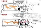 An edit of the "respect minorities" meme. The meme is about how wokeness ruined dinosaurs.