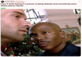 A "Reddit":https://knowyourmeme.com/memes/sites/reddit post using the Doakes Looking at Guerrero "reaction image":https://knowyourmeme.com/memes/reaction-images, showing the _Dexter_ character James Doakes looking at Carlos Guerrero from season 1, episode 3. The "image macro":https://knowyourmeme.com/memes/image-macros was a part of the "James Doakes Reaction Images":https://knowyourmeme.com/memes/but-you-cant-prove-it-james-doakes-reaction-images.