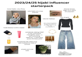 2023/24/25 hijabi influencer starterpack loose hijabs. very flowy huda beauty is still a staple HUDABEAUTY vela hijabs are crazy popular ill Ooredoo TN 01:31 19% SOL JANEIRO 62 LANEIGE LIP GLOWY BALM BAUME BRILLANT POUR LES LEVRES BERRY FRUITS ROUGES W0.35/Poids nat somebody talking CRAP in her comments ("astaghfar sister... u are commiting tabaruuj...") (same guy posts shirtless pics) sometimes life videos (e.g. with husband or kids or school) simple and cute nails thinner brows, slight arch (lams are popular) natural makeup lots of gold (but u have to be skinny to wear this outfit. if u are bigger than a b cup its now unacceptable???) matcha latte