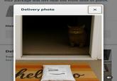 Your package was left near the front door or porch. How Del Tracl See Delivery photo hel 0 ×