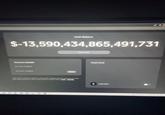 Cash Balance $-13,590,434,865,491,731 Account details ROUTING NUMBER ACCOUNT NUMBER Show Cash Acencial platform, not a bank Banking services provided by Cash App's bank partner Debit cards issued by Sutton Bank Ll © Cash Out Cash Card Lock card