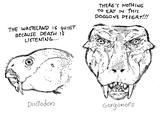 THE WASTELAND IS QUIET BECAUSE DEATH IS LISTENING... THERE'S NOTHING TO EAT IN THIS DOGGONE DESERT!!! DIIcTodon Gorgonops
