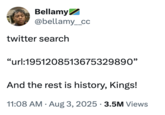 A "tweet":https://knowyourmeme.com/memes/sites/twitter-x telling people to search for "url:1951208513675329890" on "Twitter / X":https://knowyourmeme.com/memes/sites/twitter-x.