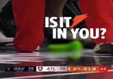 ISIT IN YOU? GSV 75 A 11-13 BONUS ATL 75 4TH :51.9:24 15-10