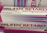 20 Tablets ETA mg Ibupr R BRUFEN RETARD 800 mg Ibuprofen B. BRUFEN RETARD 800 mg Ibuprofen B.P.