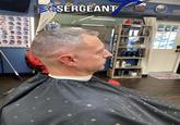 An alternate angle of the Thompson's Cutz and Design's photo "meme":https://knowyourmeme.com/memes/memes, showing a white guy in a barbershop chair at Thompson's Cutz and Design's, located at 133 E US HWY 80, Suite B, Forney, TX 75126.