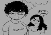 August 11th, 2023 comic by @SixbenSoap Goonette Goon Im no goon