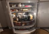 My friend bought a 'Lazy Susan' fridge #goals