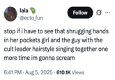 A "tweet":https://knowyourmeme.com/memes/sites/twitter-x about "Home" by Edward Sharpe and the Magnetic Zeros, seen singing, "Alabama, Arkansas," on an NPR Tiny Desk Concert in 2009.