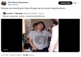 A "quote-tweet":https://knowyourmeme.com/memes/quote-retweets-qrts about "Home" by Edward Sharpe and the Magnetic Zeros, seen singing, "Alabama, Arkansas," on an NPR Tiny Desk Concert in 2009.