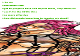 > be me >can erase time >get to people's back and impale them, very affective >use it for the 500th time >no more effective >how did people know how to counter my stand?