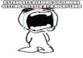 BT FANBOYS READING SIGISMUND GETTING PRESSED BY A NIGHT LORD