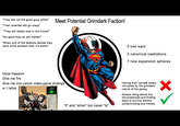 "They are not the good guys either" "Their downfall will go crazy" "They will totally lose in the future!" "No good they do will matter!" "When any of the factions decide they have more problem than it's worth-" Meet Potential Grimdark Faction! Gime freedom Give me fire Give me non-canon video-game endings or I retire DAWN O lost wars O canonical castrations 7 new expansion spheres "if" and "when" but never "is" Having their naiveté slowly corrupted by the grimdark nature of the galaxy Always rising above the circumstances and finding ways to survive without compromising any morals.