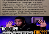 a strange phenomenon struck that has left the Grey Knights deeply disquieted. In a single night, entirely unobserved, all remains held within the Dead Fields vanished without a trace. Where they went, or what power could have been responsible for such a supernatural theft within the heart of the Citadel, remains thus far a tragic mystery the Chapter has not yet been able to unpick. “HOLD UP!! AN ACTUAL GOOD MYSTERY THAT'S FIRE???" imgflip.com
