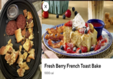 ☑ ww Fresh Berry French Toast Bake 1000 cal