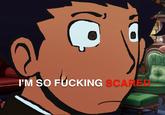 A "tweet":https://knowyourmeme.com/memes/sites/twitter-x using the I'm So F------ Scared "reaction image":https://knowyourmeme.com/memes/reaction-images a part of the "_Squid Game_ Edit Reaction images":https://knowyourmeme.com/memes/squid-game-edit-reaction-images.