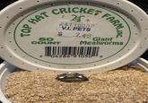 HAT TOP CRICKET 50 24110807 V.I. PETS $ 7.49 COUNT FARM.INC. Giant Mealworms 7 04286 910502