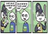 Webcomic artist Stonetoss posted a comic referencing the "Loicense" meme in June 2018.