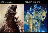 USA in movies USA in real life