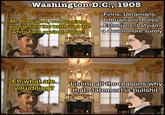 Washington D.C., 1905 Finns, Ukrainians, Mr. President, we Russians are fighting the battles of the white race against Japan! Eh what are you doing? Lithuanians, Poles, Estonians, Latvian, a dozen more surely Listing all the reasons why that statement is b-------.