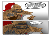 Grey knight invading the throne room? Impossible! who is writing this VANGARSHRIEK.DEVIANTART.COM crap? MATT WARD!