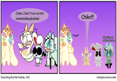 DOA Chikn...! Don't turn us into marketable plushies! Everything Must Be Plushies... (V2) *Poof!* Chikn!!! At least I'm peak performance now.. chiknplus.comic.studio