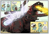 WOW! YOUR PAPA IS GODZILLA! I'LL INTRODUCE VA. HEY! GODZILLA! M ስለለለለ CASSERLY '16 www.aidancasserly.com patreon.com/scapula YUP, SO THAT'S HIM. ...AND IF VA KINDA' SQUINT, VA CAN SEE MY STEP-BROTHERS AND SISTERS.