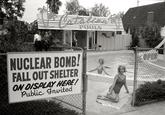 NUCLEAR BOMB! FALL OUT SHELTER ON DISPLAY HERE! Public Invited OPEN