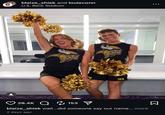 An "Instagram":https://knowyourmeme.com/memes/sites/instagram post from Vikings male cheerleaders Louie Conn and Blaize Shiek, which somewhat addressed the backlash against the Minnesota "NFL":https://knowyourmeme.com/memes/cultures/nfl-american-football team.
