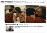 elijah daniel @elijahdaniel⚫ Aug 13 hey F----- this is literally you making out with a man in the 2009 film Meet The Spartans btw Kevin Sorbo . @ksorbs Aug 11 I've been a Vikings fan all my life... sigh. I need a new team now. 0:13 ...