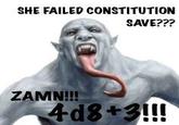 SHE FAILED CONSTITUTION SAVE??? ZAMN!!! 4d8+3!!!