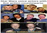 Star Wars voice actors with live action counterparts: 2023 ARS TID AHSOKA TANO PE2023 EUROPE STAR WARS CELEBRATION DARTH MAUL THEFANGIRLAWAKENS 202 AR OBI-WAN KENOBI FFLIN ANAKIN SKYWALKER R LITTLECROWN GRAND ADMIRAL THRAWN