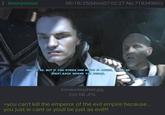Anonymous 08/18/25(Mon)07:02:27 No.718349603 MAYBE SO, BUT IF YOU STRIKE HIM DOWN IN ANGER, YOU'LL BE RIGHT BACK WHERE YOU BEGAN. forceunleashed.jpg 220 KB JPG >you can't kill the emperor of the evil empire because... you just le cant or youll be just as evil!!!