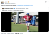 A "tweet":https://knowyourmeme.com/memes/sites/twitter-x joking about the "theory":https://knowyourmeme.com/memes/cultures/conspiracy-theories that LA Rams quarterback Matthew Stafford died weeks before the start of the 2025-2026 "NFL":https://knowyourmeme.com/memes/cultures/nfl-american-football season.