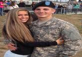 A photo of Selena Green Vargas with her U.S. Army boyfriend. Allegedly, she cheated on him.