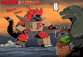 GODZILLA KONG BEEP! BEEP! MECR D N GARAYAN 2020
