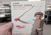 MONKEY T BUSINESS NATURE SABRE Silicone sword creator Create your own play-sword using any suitable stick Pack includes one silicon sword creator
