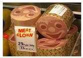 124/133/5 MEAT CLOWN 29p per 100g 33p per gtr lb