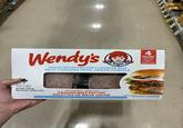 Wendy's 4 FRESH, NEVER FROZEN CANADIAN BEEF BOEUF CANADIEN FRAIS, JAMAIS CONGELÉ PATTIES PER PACK GALETTES PAR EMBALLAGE Canada 38 PRODUCT OF CANADA PRODUIT DU CANADA Net Weight | Poids Net 454 g (4 patties/galettes x 114 g) UNCOOKED | NON CUIT GROUND BEEF PATTIES GALETTES DE BŒUF HACHÉ SERVING SUGGESTION I SUGGESTION DE PRÉSENTATION 100% PURE, NO FILLERS OR ADDITIVES | 100% PUR, SANS AGENTS DE REMPLISSAGE NI ADDITIFS KEEP REFRIGERATED IGARDER RÉFRIGÉRÉ